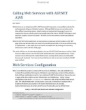 Calling Web Services with ASP.NET AJAX