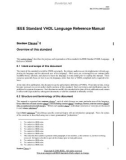 Draft of IEEE Standard VHDL Language Reference Manual