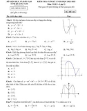 Đề kiểm tra học kì 1 môn Toán lớp 12 năm 2022-2023 - Sở GD&ĐT Quảng Ngãi (Mã đề 112)