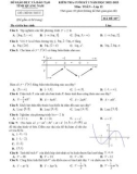 Đề kiểm tra học kì 1 môn Toán lớp 12 năm 2022-2023 - Sở GD&ĐT Quảng Ngãi (Mã đề 107)