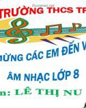 Bài giảng môn Âm nhạc lớp 8 - Tiết 6: Ôn tập tập đọc nhạc TĐN số 2. Âm nhạc thường thức Nhạc sĩ Hoàng Vân và bài hát Hò kéo pháo