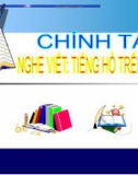 Giáo án điện tử môn Tiếng Việt lớp 3 - Tuần 11: Chính tả Tiếng hò trên sông