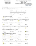 Đề thi thử tốt nghiệp THPT môn Toán năm 2023-2024 có đáp án (Lần 1) - Sở GD&ĐT Sơn La