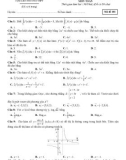 Đề thi thử tốt nghiệp THPT môn Toán năm 2023-2024 có đáp án - Cụm Liên trường THPT Quảng Nam