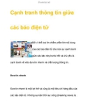 Cạnh tranh thông tin giữa các báo điện tử