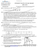 Đề thi thử vào lớp 10 môn Toán năm 2018-2019 - Sở GD&ĐT TP HCM - Đề số 10