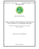 Tóm tắt Luận án Tiến sĩ Di truyền và chọn giống vật nuôi: Chọn tạo dòng lợn nái ông bà từ nguồn gen lợn landrace và yorkshire nhập nội