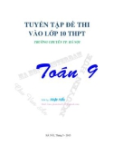 Tuyển tập đề thi vào lớp 10 THPT