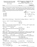 Đề thi học kì 1 môn Vật lý lớp 12 năm 2023-2024 - Trường THPT Phan Ngọc Hiển, Cà Mau