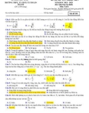 Đề thi thử tốt nghiệp THPT môn Vật lý năm 2022-2023 có đáp án - Cụm THPT Thuận Thành - Bắc Ninh