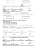 Đề kiểm tra giữa học kì 1 môn Vật lý lớp 12 năm 2022-2023 - Trường THPT Hồ Nghinh (Mã đề 103)