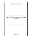 Luận văn Thạc sĩ Sư phạm Vật lí: Thiết kế và sử dụng ebook chương ' Sóng cơ', Vật lí 12 nhằm phát triển năng lực tự học của học sinh