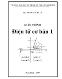 Giáo trình Điện tử cơ bản 1 - ĐH Sư Phạm Kỹ Thuật Nam Định