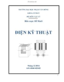 Bài giảng Điện kỹ thuật - ĐH Phạm Văn Đồng