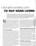 Cảm biến không dây tự nạp năng lượng