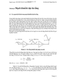 Kỹ thuật điện tử - Mạch khuếch đại đa tầng - Nguyễn Ngọc Mai Khanh