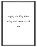 6 gợi ý đồng hồ đo thông minh và các phụ tải nút