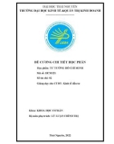 Đề cương chi tiết học phần Tư tưởng Hồ Chí Minh - Trường ĐH Kinh tế và Quản trị Kinh Doanh (ĐH Thái Nguyên)