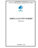 Khóa luận tốt nghiệp: Bảo hộ sáng chế về dược phẩm tại Việt Nam - Những vấn đề lý luận và thực tiễn