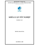 Khóa luận tốt nghiệp: Pháp luật về quản lý hộ tịch và thực tiễn quản lý hộ tịch tại UBND xã Đông Hưng, huyện Tiên Lãng, thành phố Hải Phòng