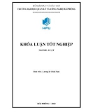 Khóa luận tốt nghiệp: Chế độ tài sản của vợ và chồng theo Luật Hôn nhân và Gia đình 2014 - Một số vấn đề lý luận và thực tiễn