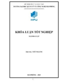 Khóa luận tốt nghiệp: Pháp luật về hợp đồng chiết khấu giấy tờ có giá trong hoạt động kinh doanh của ngân hàng theo pháp luật Việt Nam