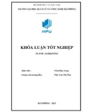 Khóa luận tốt nghiệp: Phát triển hoạt động Marketing nhằm nâng cao hiệu quả kinh doanh của Công ty vận tải Hà Anh