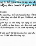 Bài giảng Kế toán tài chính trong doanh nghiệp: Chương 6 - Học viện Tài chính