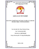 Khoá luận tốt nghiệp: Bảo tồn và Phát huy giá trị văn hóa của Khu Di tích Bà Triệu, Tỉnh Thanh Hóa