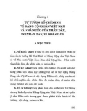 Giáo trình Tư tưởng Hồ Chí Minh (Dành cho bậc đại học hệ không chuyên lý luận chính trị): Phần 2