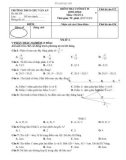 Đề thi học kì 2 môn Toán lớp 6 năm 2023-2024 có đáp án - Trường THCS Chu Văn An, Hiệp Đức