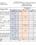 Đề thi học kì 2 môn Toán lớp 8 năm 2023-2024 có đáp án - Trường TH&THCS Lý Thường Kiệt, Hiệp Đức