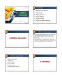 Lecture Principles of marketing: Chapter 8 - Promotion strategies