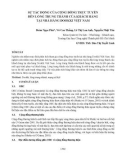 Sự tác động của cộng đồng trực tuyến đến lòng trung thành của khách hàng tại nhà hàng Dookki Việt Nam