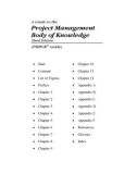 Ebook A guide to the project management body of knowledge (Third edition)