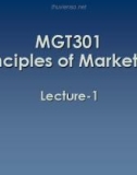 Lecture Principles of Marketing: Lesson 1