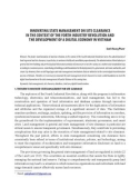 Innovating state management on site clearance in the context of the forth industry revolution and the development of a digital economy in Vietnam