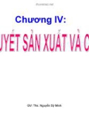 Bài giảng Kinh tế vi mô I (Micro-economics I) - Chương 4: Lý thuyết sản xuất và chi phí