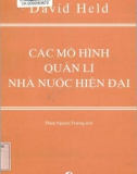 Tìm hiểu các mô hình quản lí nhà nước hiện đại: Phần 1