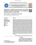 Application of artificial neural network and seismic attributes to predict the distribution of Late Oligocene sandstones in the Cuu Long basin