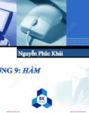 Bài giảng Hệ thống máy tính và ngôn ngữ C: Chương 9 - TS. Nguyễn Phúc Khải