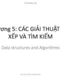 Bài giảng Cấu trúc dữ liệu và giải thuật: Chương 5 - TS. Nguyễn Thị Kim Thoa