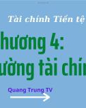 Bài giảng môn Tài chính tiền tệ - Chương 4: Thị trường tài chính