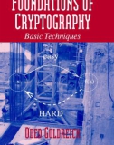 Ebook Foundations of cryptography - Basic tools