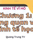 Bài giảng Kinh tế vĩ mô: Chương 1 - Đàm Quang Trung