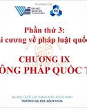 Bài giảng Pháp luật đại cương - Chương 9: Công pháp quốc tế