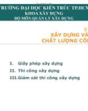 Bài giảng Luật xây dựng: Chương 5