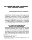 Pháp luật về bảo mật thông tin trong các giao dịch điện tử trước bối cảnh chuyển đổi nền kinh tế số