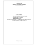 Giáo trình Thiết kế bao bì sản phẩm (Ngành: Thiết kế đồ họa - Trung cấp) - Trường Cao đẳng Xây dựng số 1