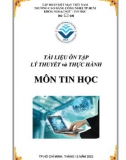 Tài liệu ôn tập Lý thuyết và thực hành môn Tin học - Trường Cao đẳng Công nghệ TP. HCM